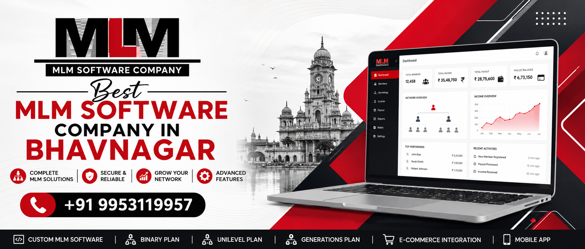 Which MLM Software is Most Reliable for Network Marketing Businesses in Bhavnagar?