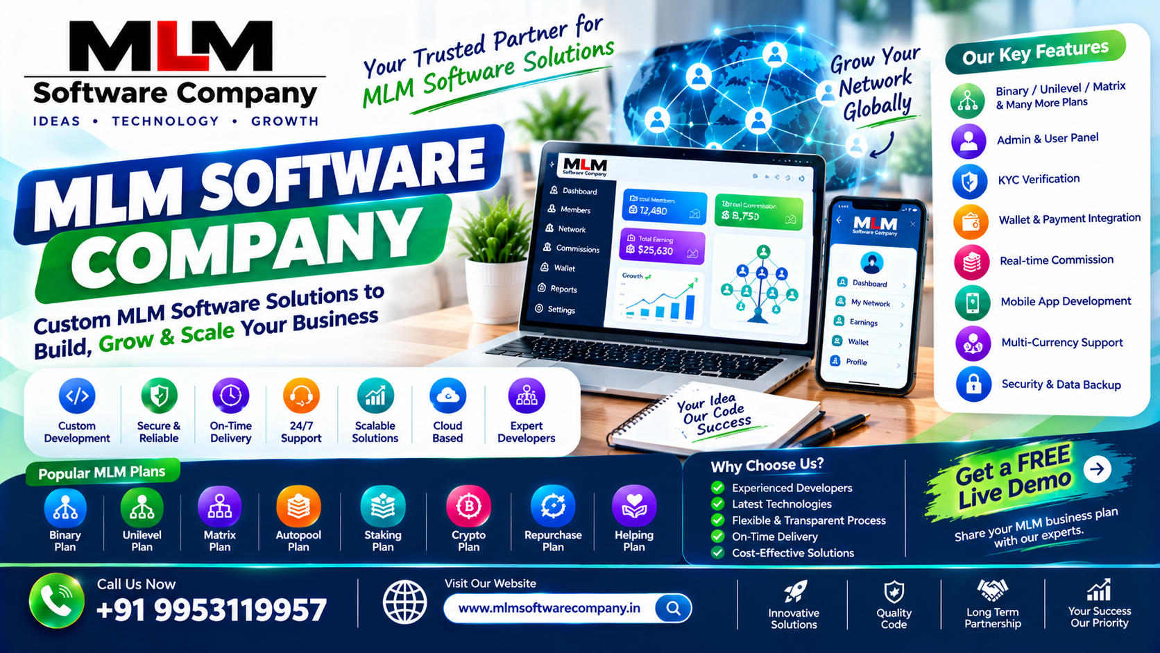 Grow Your Network Marketing Business with Low Cost Binary MLM Software in Balrampur